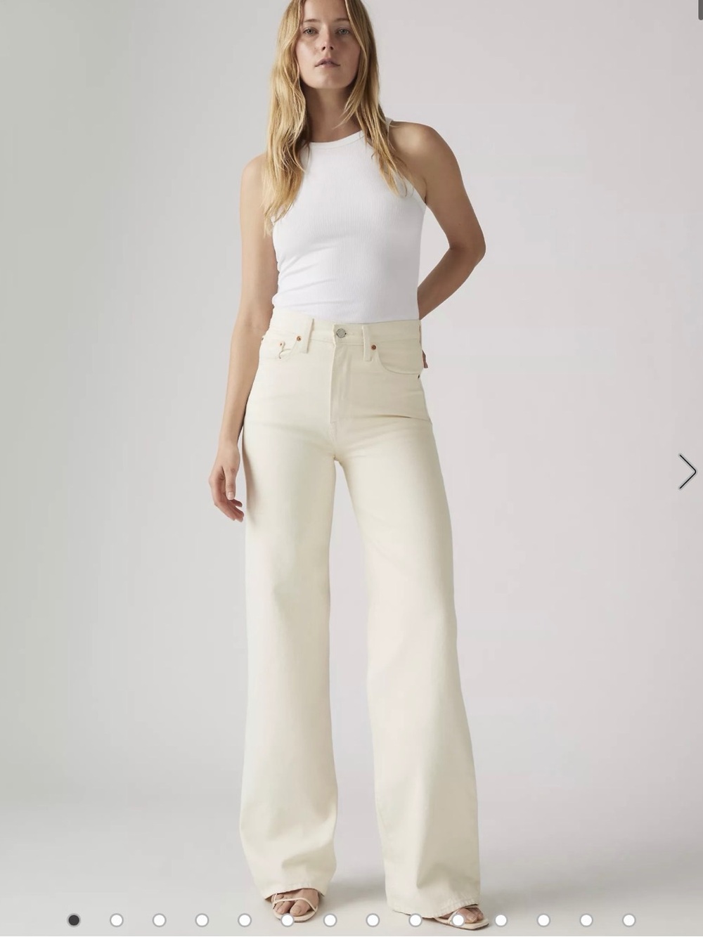 Levi’s rib cage wide leg jeans